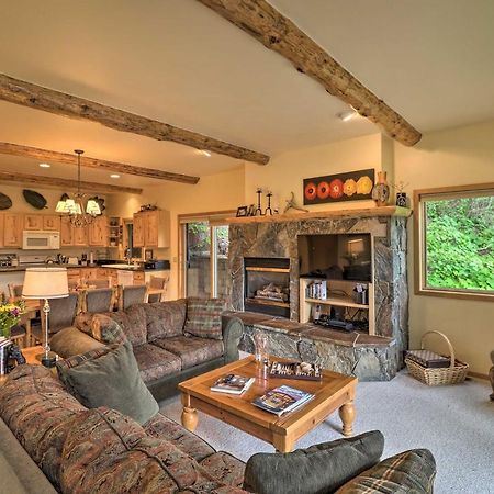Rustic Home On Whitefish Mountain, Near Ski Run! エクステリア 写真