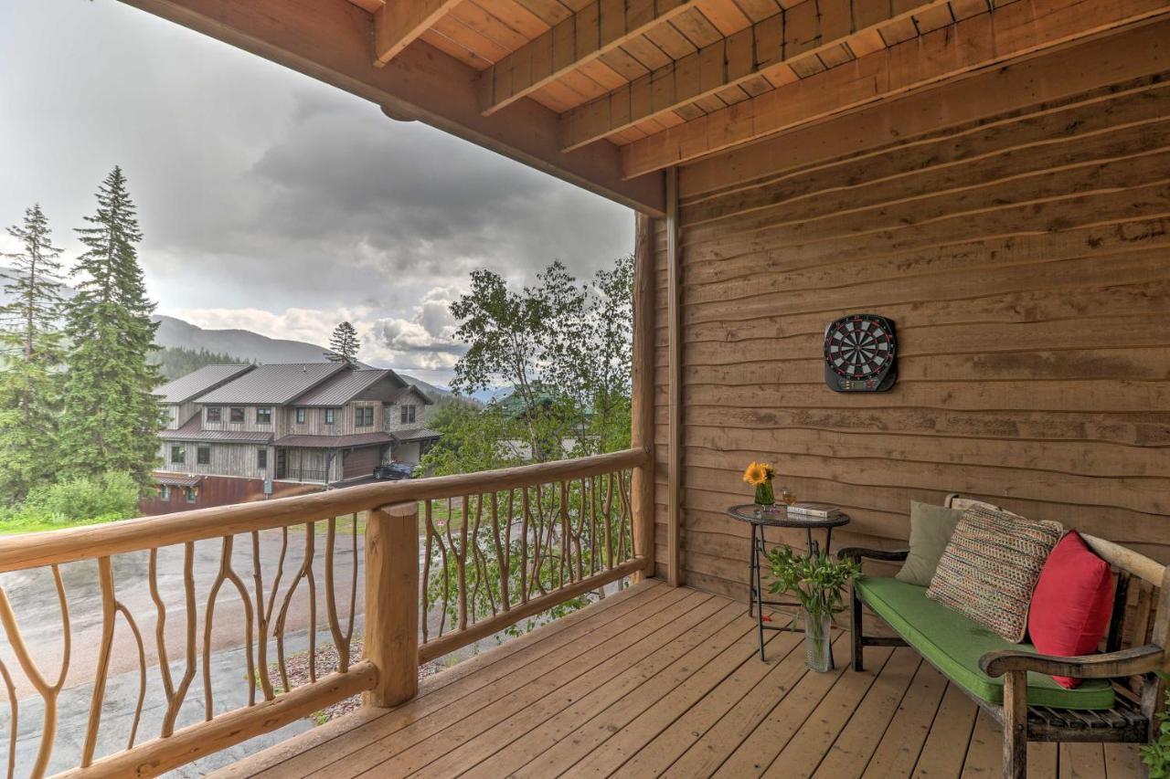 Rustic Home On Whitefish Mountain, Near Ski Run! エクステリア 写真