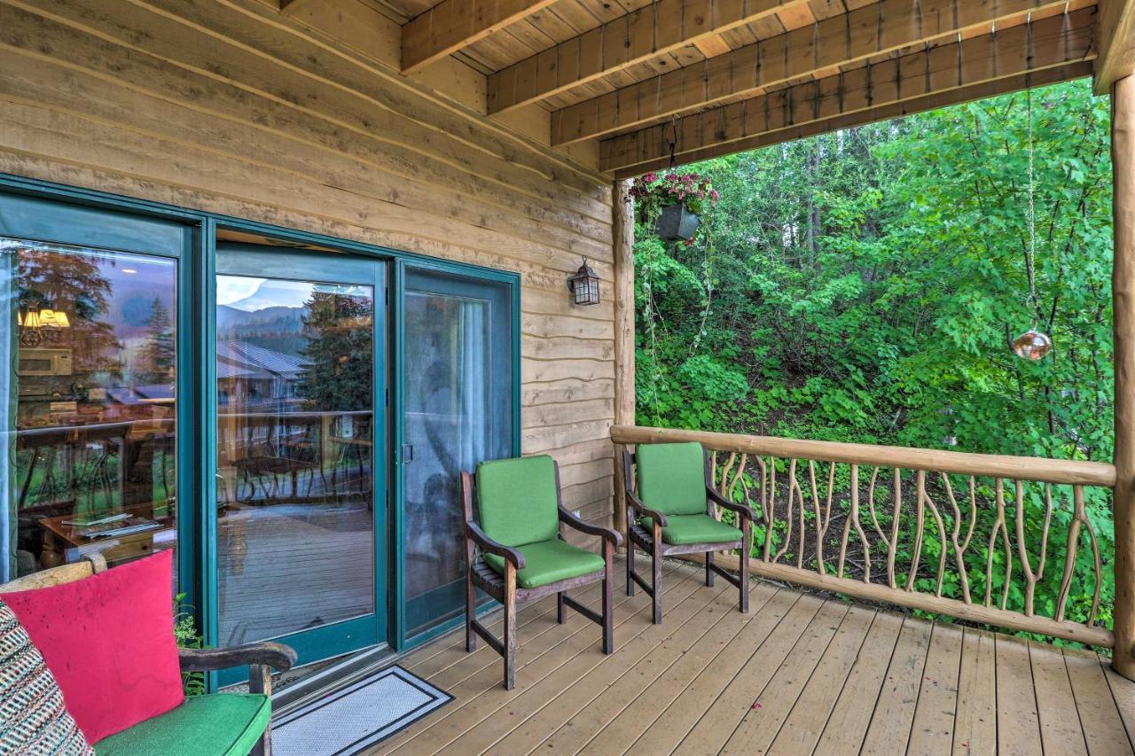 Rustic Home On Whitefish Mountain, Near Ski Run! エクステリア 写真