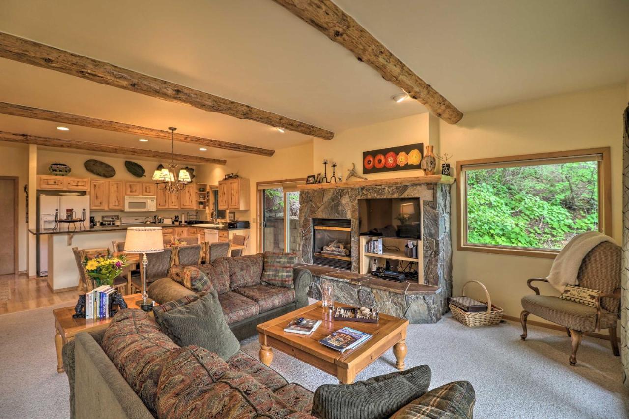 Rustic Home On Whitefish Mountain, Near Ski Run! エクステリア 写真