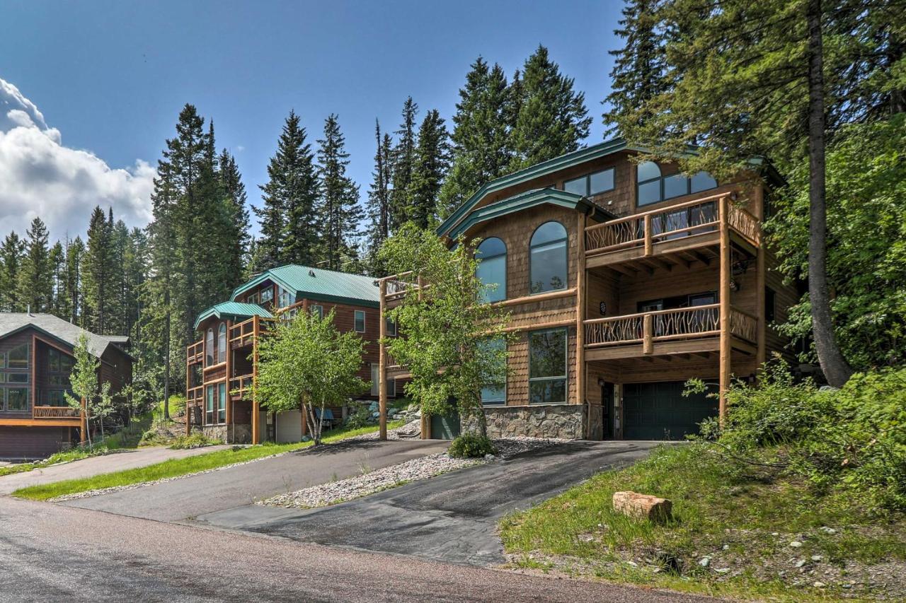 Rustic Home On Whitefish Mountain, Near Ski Run! エクステリア 写真