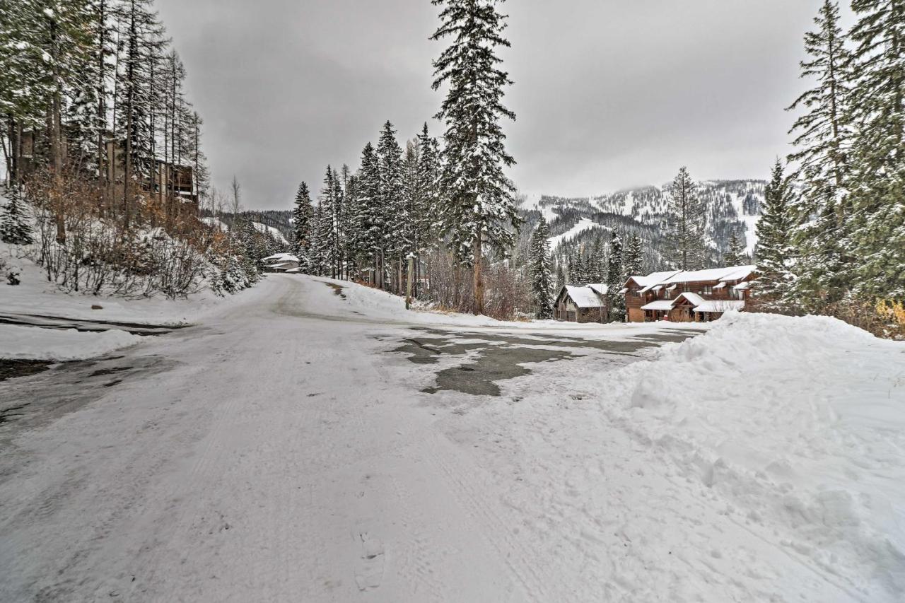 Rustic Home On Whitefish Mountain, Near Ski Run! エクステリア 写真